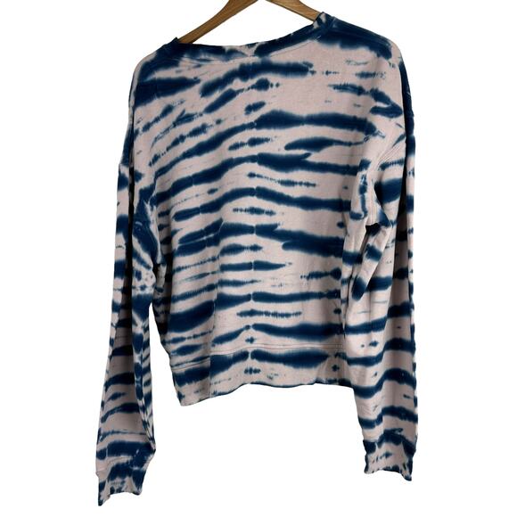Rails Ramona Striped Indigo Tie Dye Sweater Women's Size XL New With Tags - Picture 3 of 10